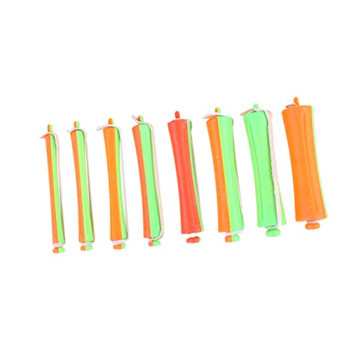 VALICLUD 80 Stück Lockenwickler Multifunktionale Kaltwellen Haarkurler für Verschiedene Lockenarten Geeignet für Frauen und Mädchen Gemischte Farben von VALICLUD