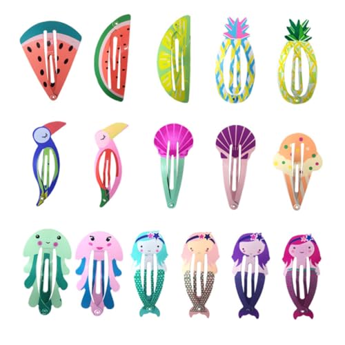 VALICLUD 80 Stück Teiliges Bunte Haarspangen für Mädchen Süße Haarclips aus Haarschmuck für Feste und Alltag Langlebig und Stylisch von VALICLUD