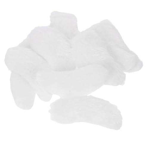 VALICLUD 8paare Weihnachtsmann Augenbrauen Kostüm-zubehör Für Weihnachtsfeiern Selbstklebende Cosplay-eyebrows Dekoration Für Erwachsene Und Festliche Anlässe von VALICLUD