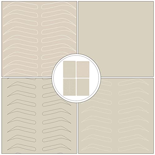 VALICLUD 8stücke Doppelseitige Übungshaut Für Microblading Tattoo-übungshaut Für Augenbrauen Eyeliner Und Lippen Geeignet Für Anfänger Und Profis Hautähnliches Material Flexible von VALICLUD