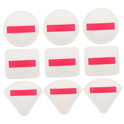 VALICLUD 9 Stück Teiliges Makeup Puff aus Baumwoll für Flüssige und Pudrige Foundation Vielseitig Einsetzbar zur Haut für Profis und Anfänger VALICLUD 9 Stück Teiliges Makeup Puff aus Baumwoll für Flüssige und Pudrige Foundation Vielseitig Einsetzbar zur Haut für Profis und Anfänger von VALICLUD