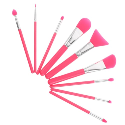 VALICLUD 9 Teiliges Make Up Pinsel Set Make Up Pinsel Wiederverwendbarer Aus Silikon Epoxidharz Lidschatten Applikatorpinsel Wiederverwendbarer Make Up Silikon VALICLUD 9 Teiliges Make Up Pinsel Set Make Up Pinsel Wiederverwendbarer Aus Silikon Epoxidharz Lidschatten Applikatorpinsel Wiederverwendbarer Make Up Silikon von VALICLUD