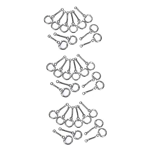 VALICLUD 90 STK Schlange Schlüsselanhänger Bag Charm praktisches metallic schlusselketten schenken wischtelgeschenk schmucki Key Chain Schlüsselringe Schlüsselanhänger mit Schlangenkette von VALICLUD