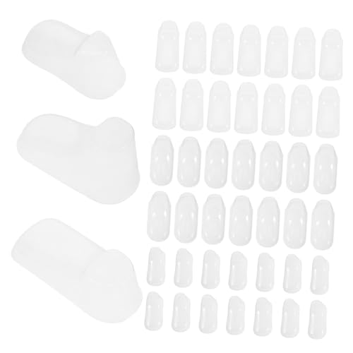 VALICLUD 90 Stück Teiliges Schuh Display aus Transparentem Kunststoff Stabile Babyschuhhalter für Hausschuhe Söckchen und Lauflernschuhe Formstabile Schuhstützen zur Ladenvitrine und von VALICLUD