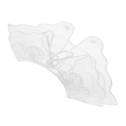 VALICLUD Falscher Kragen Aus Spitze Abnehmbar Kunstkragen Für Damen Und Mädchen Bluse Dickey Kleidungsaccessoire Formell Tragbar von VALICLUD