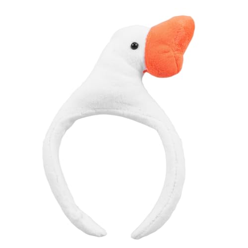 VALICLUD Adorable Duck Hair Hoop Niedlicher Weißer Enten-stirnband Für Cosplay Partys Und Festivals Design Für Bequemen Sitz Perfektes Haaraccessoire Für Viele Anlässe von VALICLUD
