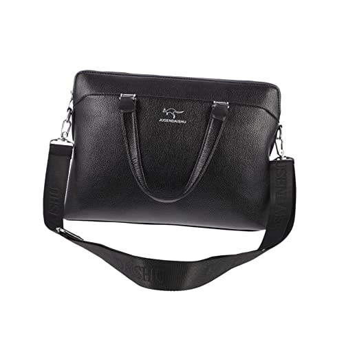 VALICLUD Aktentasche Business-umhängetasche Laptoptaschen Business-tasche Computer-aufbewahrungstasche Laptop-geldbörse Reisetasche Computertasche Mann Pu-leder Schultertasche Trend von VALICLUD