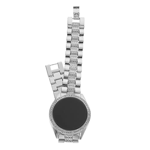 VALICLUD Strass Armbanduhr Für Damen Glänzend Mit Strass Verzierte Uhr Damenuhr Elegante Uhr Für Frauen Led Armbanduhr von VALICLUD