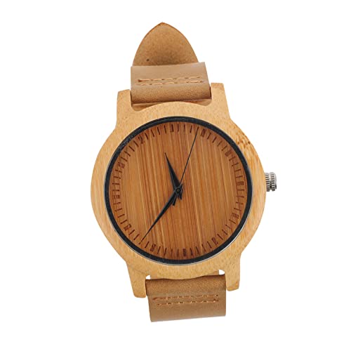 VALICLUD Anschauen bescherung Weihnachten weinachts ausgerechnet Weihnachten weihnsgeschenke weihnachen Sportuhr Männer Damenarmbanduhren Uhr mit Holzzifferblatt Quarz-Zifferblatt von VALICLUD