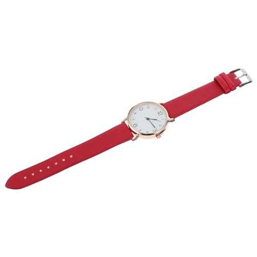 VALICLUD Mode Damenuhr Analog Kunstleder Armbanduhr Retro Frauen Uhr Quarzwerk Verstellbares Armband Für Alltag Und Besondere Anlässe von VALICLUD