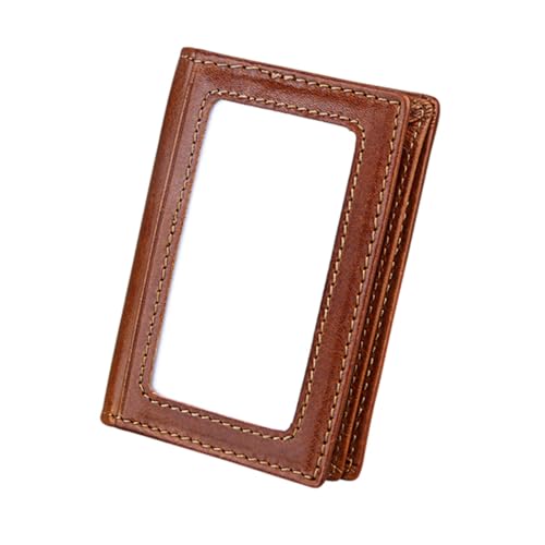 VALICLUD Geldbörse RFID Schutz Antimagnetisch Aus Für Herren Gegen Betrügerische Verwendungfunctional Langlebig Braun Brieftasche von VALICLUD