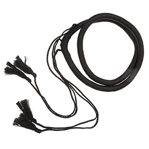 VALICLUD Arabischer Männer Kopftuch Mit Quasten Einstellbares Schwarzes Stirnband Für Herren Muslimisches Headwear-accessoire Für Feste Und Themenpartys von VALICLUD
