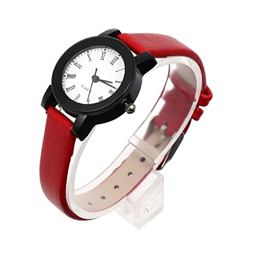 VALICLUD Armbanduhr, rotes Spiegelmaterial: gewöhnlicher Glasspiegel, rot, 20.50X2.50X0.50CM von VALICLUD