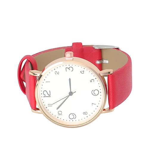 VALICLUD Damen Armbanduhr Mit Pu-lederarmband Stilvolle Quarz-Uhr Für Frauen Und Mädchen Modisches Design Für Jedes Anlass Als Zu Weihnachten Geburtstagsfeiern Und Valentinstag von VALICLUD