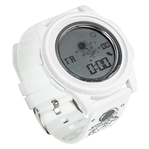 VALICLUD Armbanduhr Für Kinder – Digitale Smartwatch Modisches Astronauten-Design TPU/abs Bequem Für Kinder von VALICLUD