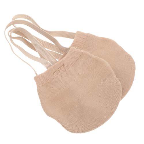 VALICLUD Atmungsaktive Halbsohlen Tanzschuhe Damen und Mädchen Weiche Zehenschutz fußabdeckung Elastische Langlebige Halbschuhe für Blasenschutz und Komfort von VALICLUD