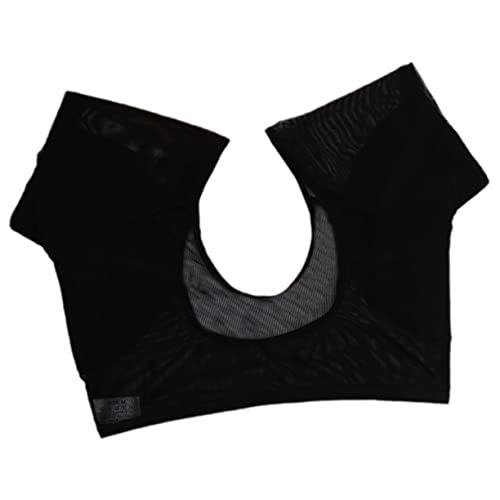 VALICLUD Atmungsaktive Schweißschutzweste für Damen Schweißabsorbierende Unterarmweste für Sport und Freizeit Schwarz Waschbar mit Flexiblem Design für Optimalen Tragekomfort von VALICLUD