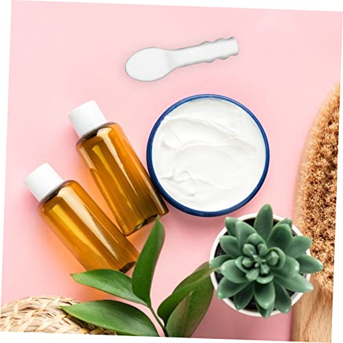 VALICLUD Augencreme Löffel Kosmetikspatel Metall Gesichtscreme Spatel Praktisch Kompakt Ergonomisch Für Make Up Reise Kosmetiktasche von VALICLUD