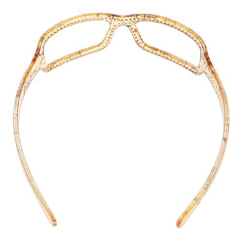 VALICLUD Sonnenbrillen Rahmen Haarband Für Frauen Leichtes Dekoratives Haaraccessoire Im Sonnenbrillen-design Zum Fixieren Der Frisur Beim Waschen Oder Schminken Vielseitig Kombinierbar VALICLUD Sonnenbrillen Rahmen Haarband Für Frauen Leichtes Dekoratives Haaraccessoire Im Sonnenbrillen-design Zum Fixieren Der Frisur Beim Waschen Oder Schminken Vielseitig Kombinierbar von VALICLUD