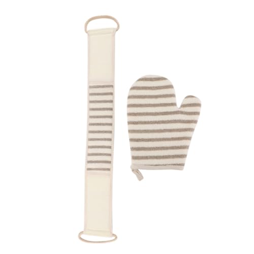 VALICLUD Badehandschuh Teilig aus Hochwertigem Material Leichtes Peeling Handtuch zur Sanften Hautreinigung Fördert Durchblutung für Körperpeeling Beine Brust Langlebig und Komfortabel von VALICLUD