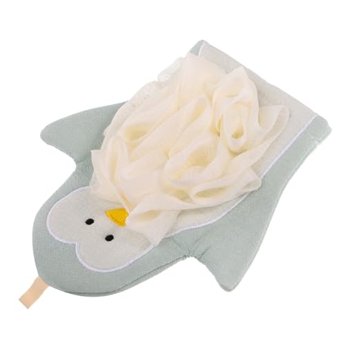 VALICLUD Badetuch Badeblumen Peeling Handpeeling Peeling Hautpeeling Scrubber Hautreinigungszubehör Hautpeelinghandschuh Hautpeelinghandschuhe Duschpeelinghandschuh Pflanzenfasern von VALICLUD