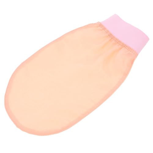 VALICLUD Badetuch Peelinghandschuhe Zum Duschen Für Peeling Handschuh Badehandschuhe Farbe Erwachsene Zurück Reinigung Fasern Peeling-duschhandschuh Schrubben Luffa Die Seide Rosa von VALICLUD
