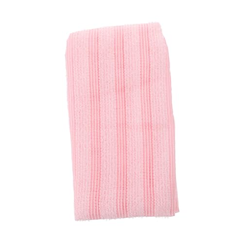 VALICLUD Badetuch Rückenschrubber Duschwäsche Duschschrubber Schrubben Dusche Rückenschrubber Körperpeeling Handtuch Mikrofaser Peeling Rückenschrubber Für Peeling Tücher Rosa von VALICLUD