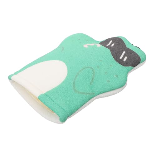 VALICLUD Badetuch schrubben Körperpeeling Peeling Handschuh Peeling Mitt Borste Zurück Körperwäscher-Handschuh Badewäscher für den Körper Schrubbhandschuhe Body Scrub Handschuh Viskosefaser von VALICLUD