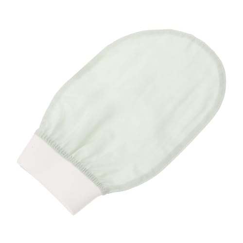 VALICLUD Badetücher reiben Entfernung Zurück erste Peeling-Bürste wiederverwendbar Unterlage Pads Schrubben reiben handschuhe Badewäscher für den Körper Rayon Light Green von VALICLUD