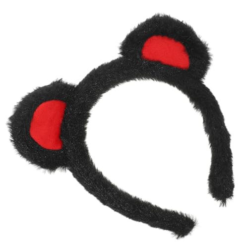 VALICLUD Bärenohren Haarreif Für Frauen Niedliches Cosplay Stirnband Aus Weichem Perfektes Accessoire Für Partys Und Gesichtswäsche Für Bärenkostüme Und Kostümpartys von VALICLUD