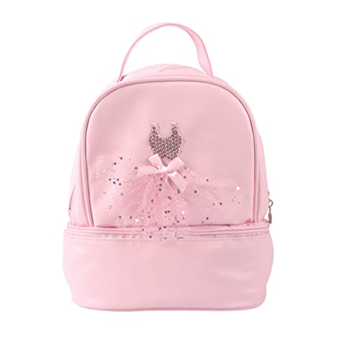 VALICLUD Balletttaschen für Mädchen Kinder-Ballett-Tanztasche Kinder-Tanztasche (Rosa2) von VALICLUD