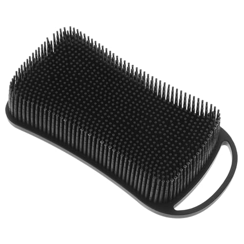 VALICLUD Körperwaschbürste Mit Doppelseitiger Für Haut Und Bart Silikon-duschbürste Für Peeling Und Pflege Weiche Hautbürste Für Männer von VALICLUD