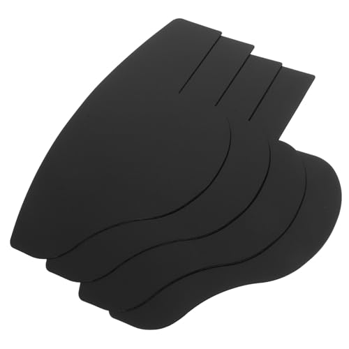 VALICLUD Bartformungswerkzeug 4 Stück Haaransatz Verbesserungskarten Für Männer Kunststoff Vielseitig Einsetzbar Für Bartgestaltung Und Haaransatzformung Für Friseure Und Heimgebrauch von VALICLUD