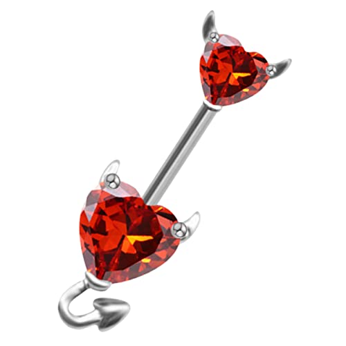 VALICLUD Bauchnabelring Piercing Für Frauen Durchdringender Körperschmuck Lustiger Teufel Design Als Besondere VALICLUD Bauchnabelring Piercing Für Frauen Durchdringender Körperschmuck Lustiger Teufel Design Als Besondere von VALICLUD