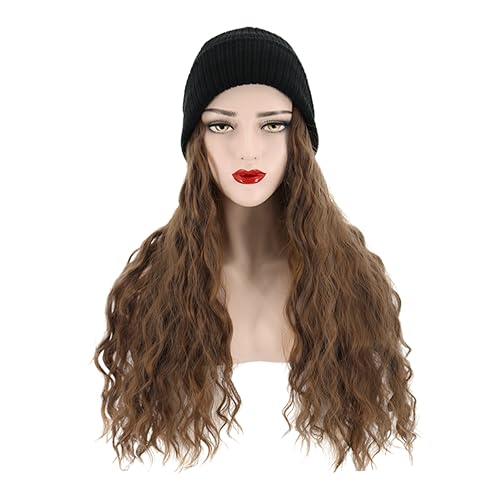 VALICLUD Beanie Perücke Damenhüte Kopfbedeckungen Für Frauen Für Frauen Wolle Damen Styling Perücke Modische Perückenabdeckung Damen Perückenhut Haar Accessoires von VALICLUD