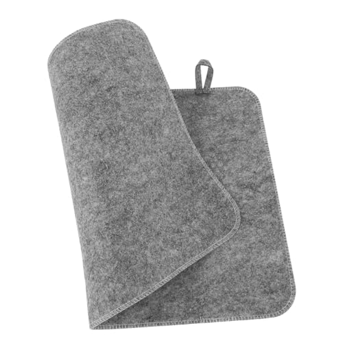 VALICLUD Beheizte Bodenmatte Badezimmer Saunakissen Saunafilzmatte Kissen Saunabankmatte Filzsaunaauflage Hitzebeständiger Saunafilzschutz Isolierung Absorption Saunamatte Saunen Grau VALICLUD Beheizte Bodenmatte Badezimmer Saunakissen Saunafilzmatte Kissen Saunabankmatte Filzsaunaauflage Hitzebeständiger Saunafilzschutz Isolierung Absorption Saunamatte Saunen Grau von VALICLUD