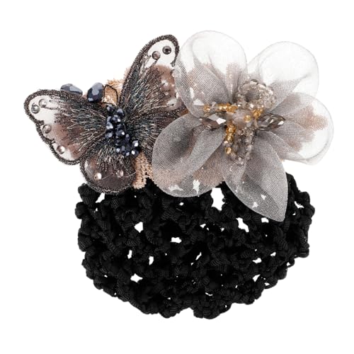 VALICLUD Netz Für Haare Zum Tragen Haarnetze Für Dutts Haarnetz Für Dutts Haarklammer Für Dutts Dutt-clips Für Haare Haarnetz Haarklammern Für Damen Haarabdeckung Für Damen von VALICLUD