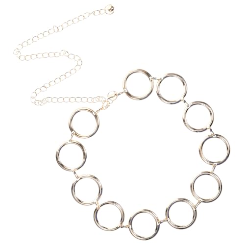 VALICLUD Body Chain mit Leopard Muster Kreisförmige Taillenkette aus Langlebiger Legierung Modischer Gürtel für Damen Vielseitiger Schmuck für Alltag und Besondere Anlässe von VALICLUD