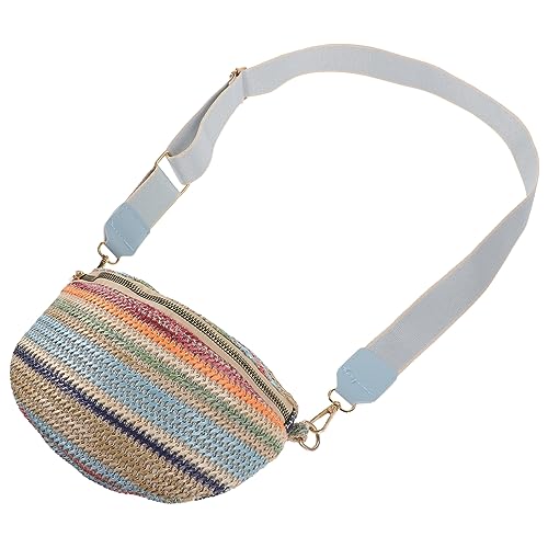 VALICLUD Bohemian Stil Bauchtasche Für Damen Leichte Schultertasche Im Alltag Für Reisen Radfahren Und Fitness Strapazierfähiges Material Mit Praktischem Reißverschluss Sommermode Für von VALICLUD