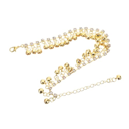 VALICLUD Boho Fußkettchen Damen mit Glocke und Quaste Verstellbares Alloy Fußkettchen für Strand Freizeit und Alltag Langlebiger Modischer Fußschmuck für Frauen von VALICLUD