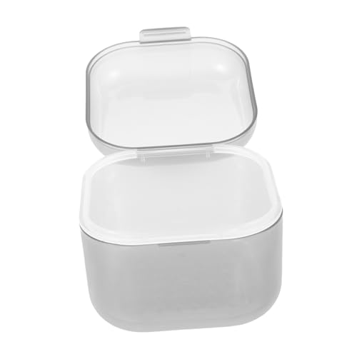 VALICLUD Nagelbohrer-reiniger Aus Kunststoff Nagelreinigungsbox Mit Sterilisationsfunktion Einweichbox Für Maniküre-werkzeuge Aufbewahrungsbox Für Nagelbohrer Organizer Für von VALICLUD