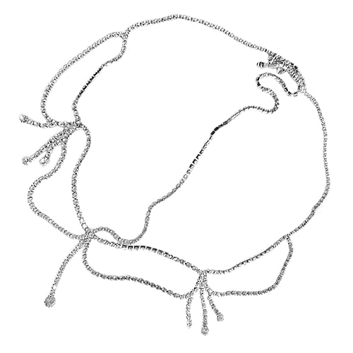 VALICLUD Braut Haarschmuck Kopfkette Damen Stirn Kette aus Hochwertigem Legierungsmaterial für Hochzeiten und Partys Leicht und Komfortabel zu Tragen VALICLUD Braut Haarschmuck Kopfkette Damen Stirn Kette aus Hochwertigem Legierungsmaterial für Hochzeiten und Partys Leicht und Komfortabel zu Tragen von VALICLUD