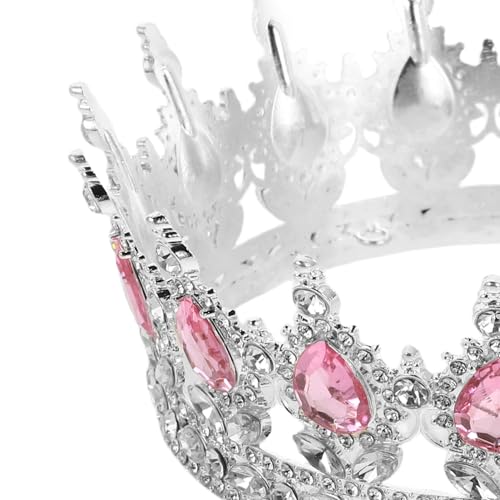 VALICLUD Brautkrone mit Barock strasssteinen Silber Wassertröpfchen Runder Kristall Elegantes Hochzeits haaraccessoire Vielseitige Prinzessinnen tiara für Hochzeit Geburtstag Cosplay VALICLUD Brautkrone mit Barock strasssteinen Silber Wassertröpfchen Runder Kristall Elegantes Hochzeits haaraccessoire Vielseitige Prinzessinnen tiara für Hochzeit Geburtstag Cosplay von VALICLUD