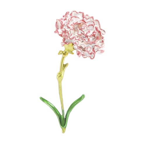 VALICLUD Brosche Pin Karnation Anstecknadel für Kleidung Schal Clip Dekorative Brosche für Frauen Schmuck für Besondere Anlässe Alltagsgebrauch von VALICLUD