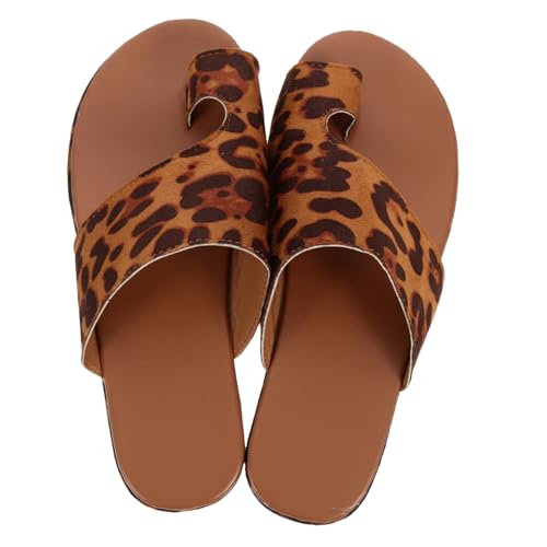 VALICLUD Bunion Sandalen für Damen Sommer Leicht Ergonomische Sohle Atmungsaktive Plateau Schuhe Bequeme Strand Sandalen mit Peep Toe Design und Fußstütze von VALICLUD