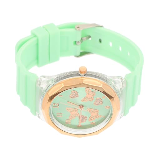 VALICLUD Damen Silikon Armbanduhr Mit Elegante Quarzuhr Für Frauen Modische Und Komfortable Freizeit-Uhr Mintgrün Geschenkidee Für Jeden Anlass VALICLUD Damen Silikon Armbanduhr Mit Elegante Quarzuhr Für Frauen Modische Und Komfortable Freizeit-Uhr Mintgrün Geschenkidee Für Jeden Anlass von VALICLUD