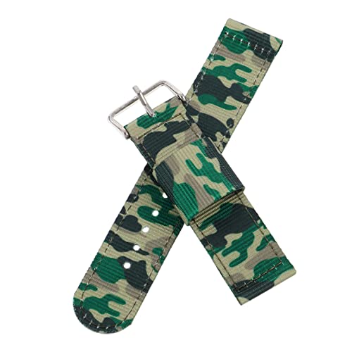 VALICLUD Hautfreundliches Nylon-uhrenarmband Für Herren Camouflage-armband 22 Mm Passend Für 3/4/5/6 Uhren VALICLUD Hautfreundliches Nylon-uhrenarmband Für Herren Camouflage-armband 22 Mm Passend Für 3/4/5/6 Uhren von VALICLUD