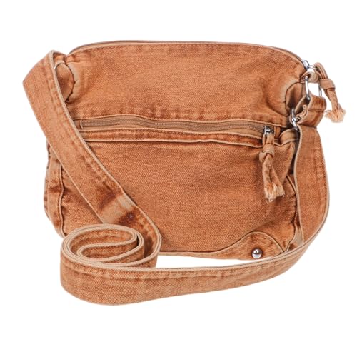 VALICLUD Canvas Tasche Geldbörsen Jeans Einkaufstasche Tragetaschen Mit Taschen Umhängetasche Für Damen Messenger Tasche Für Damen Reise von VALICLUD