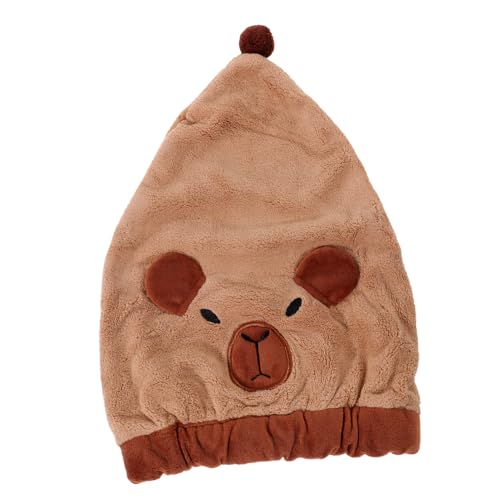 VALICLUD Haartrocknungskappe Für Damen Haarhandtuch Aus Korallenvlies Schnelles Trocknen Duschen Bequemer Hut Für Frauen Faltbar Für Unterwegs von VALICLUD