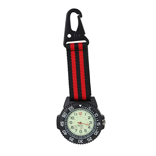 VALICLUD Carabiner Clip Uhr Multifunktionale Digitale Taschenuhr Für Outdoor-aktivitäten Leicht Mit Einfachem Design Für Wandern Camping Und Klettern von VALICLUD